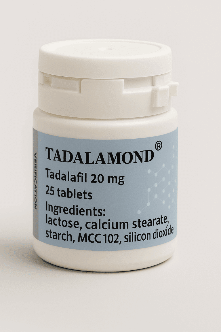 Tadalamond 20 mg – Comprar Tadalafil en España